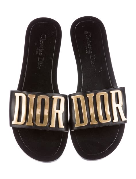 cristian dior slippers|christian dior sliders women.